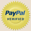 verification_seal Official PayPal Seal